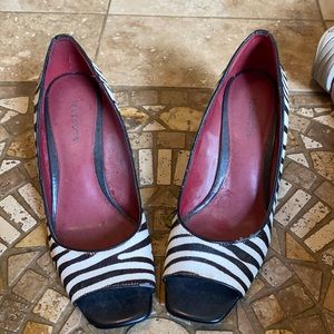 Zebra hair Liz Claiborne shoes!